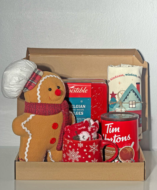 Gingerbread Man Delight Gift Box